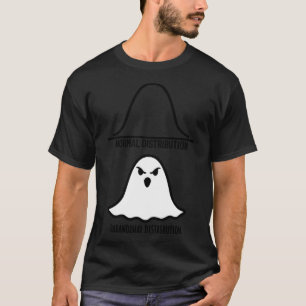 Camiseta Distribuição Paranormal Matemática Fantasma Ge