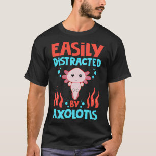 Camiseta Distribuído Facilmente por Axolotls Classic TSirt