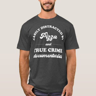 Camiseta Distribuído Facilmente Por Pizza E Documento De Cr