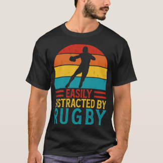 Camiseta Distribuído Facilmente Por Rugby - Jogador Engraça