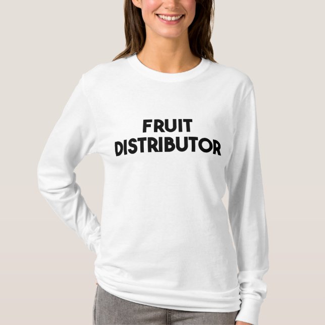 Camiseta Distribuidor de frutas (Frente)