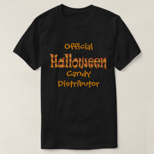 Camiseta Distribuidor oficial dos doces do Dia das Bruxas