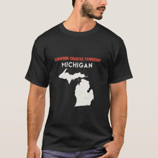 Camiseta distrito de Elmwood charter Michigan EUA State Ame
