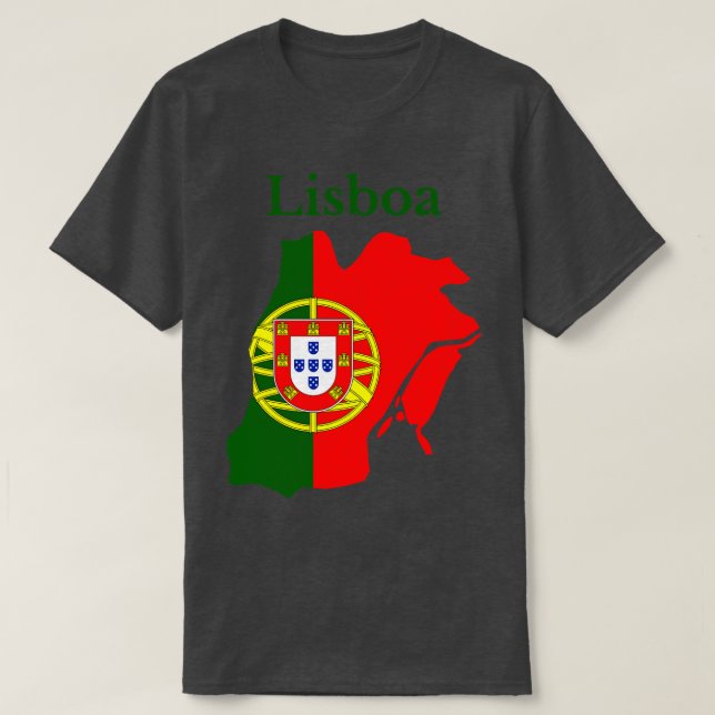 Camiseta Distrito de Lisboa (Frente do Design)