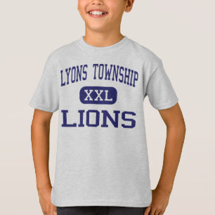 Camiseta Distrito de Lyons - leões - alto - granja Illinoi