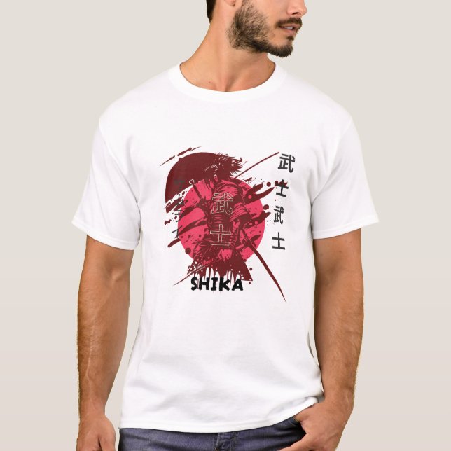 Camiseta Distro Japão Shika (Frente)