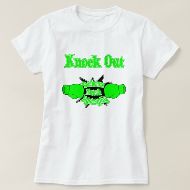 Camiseta Distrofia muscular de Duchenne (Frente do Design)