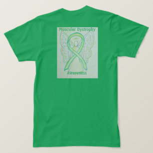 Camiseta Distrofia Muscular Sensibilização Fita Anjo