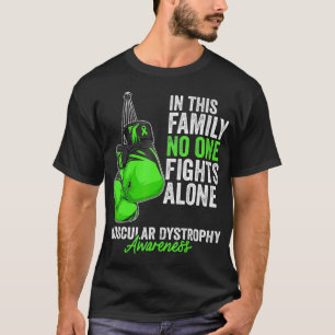 Camiseta Distrofia Muscular Sensibilização Mês Luvas Ri Ver