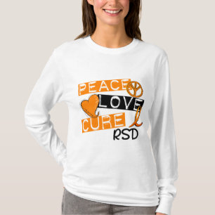 Camiseta Distrofia simpática reflexo da cura RSD do amor d