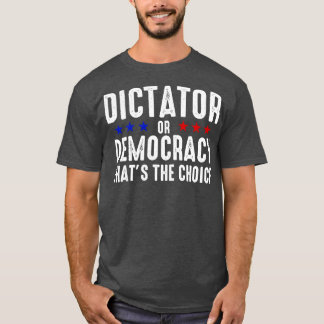 Camiseta Ditador Ou Democracia