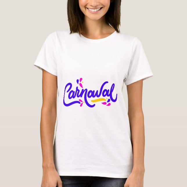 Camiseta Ditas de Tipografia de Natal (Frente)