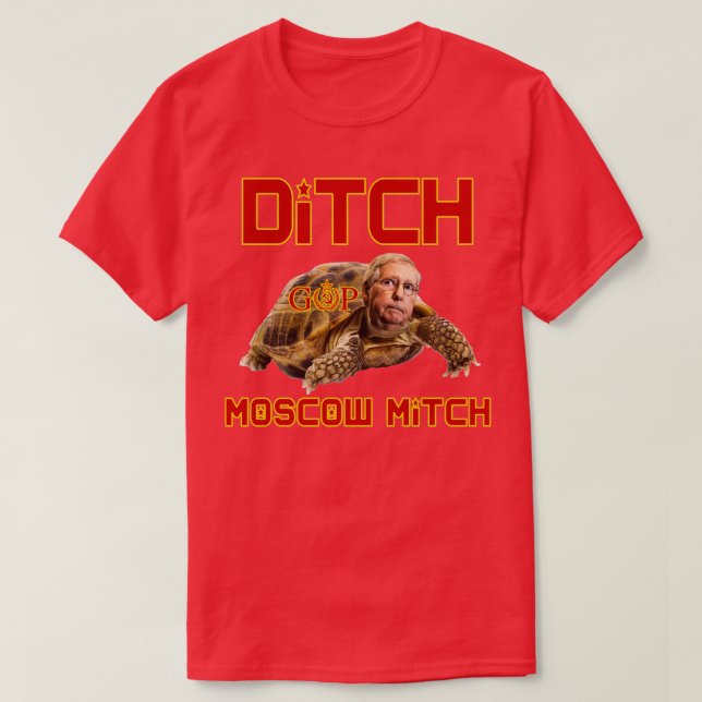 Camiseta Ditch Moscou Mitch (Frente do Design)
