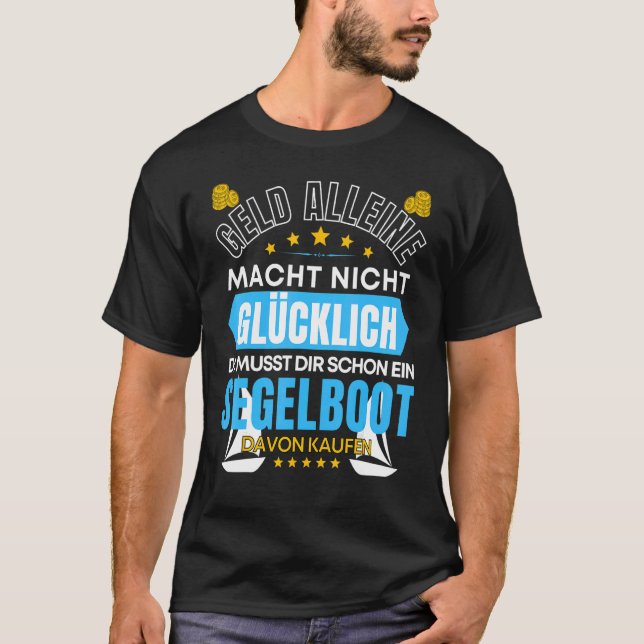Camiseta Dito de Barco de Vela Catamarã Patrão (Frente)