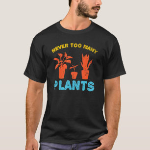 Camiseta Dito de Florista Para Um de Plantio e Jardinagem