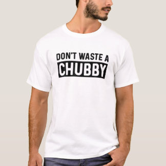 Camiseta Dito de Humor Divertido, Não Desperdice uma Roupa