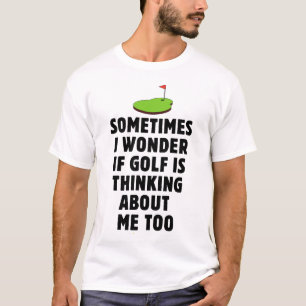 Camiseta Dito Divertido para o Dia dos Pais Golfe