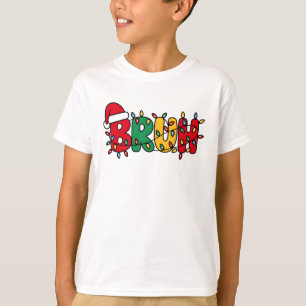 Camiseta Dito engraçado Bruh Bro Adolescentes Meninos Crian