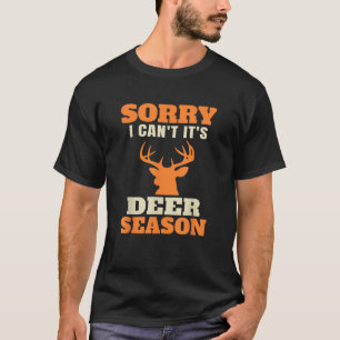 Camiseta Dito engraçado de caça ao cervo Piada
