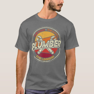 Camiseta Dito engraçado de encanamento Pipefitter encanador