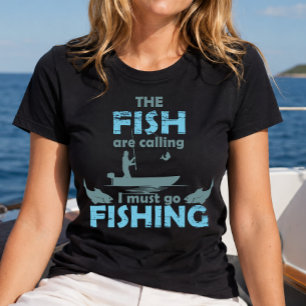 Camiseta Dito engraçado de pesca