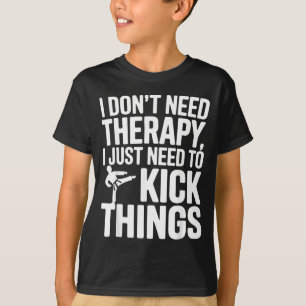 Camiseta Dito engraçado de Taekwondo Artes Marciais para Ca