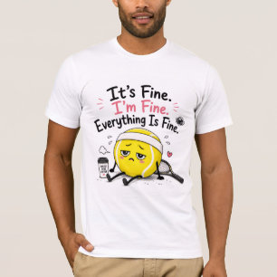 Camiseta Dito engraçado de tênis