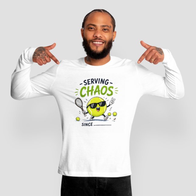 Camiseta Dito engraçado de tênis (Criador carregado)