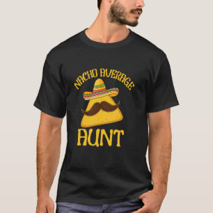 Camiseta Dito Engraçado Nacho Tia Média Cinco de Maio Mexi