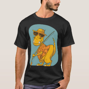 Camiseta Dito engraçado para pescadores