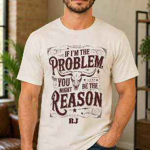 Camiseta Dito Personalizado Country Western Engraçado