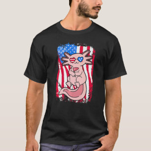 Camiseta Ditos de Anfíbio Axolotl 19