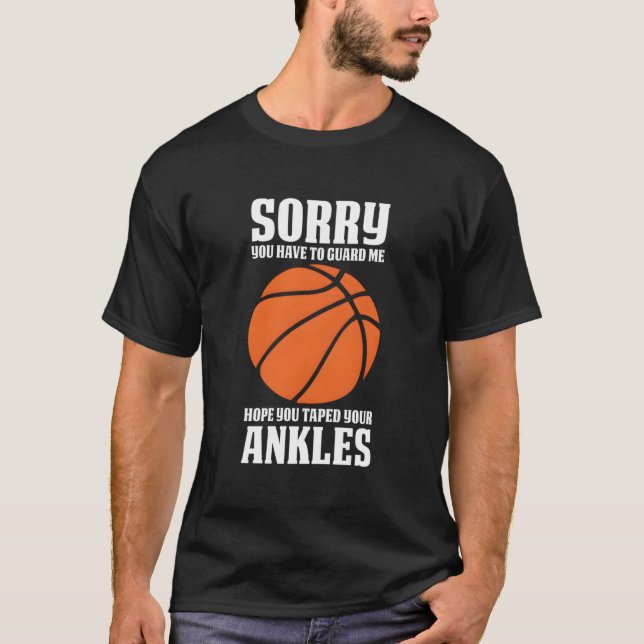 Camiseta Ditos de Basquete Quebrador de Tornozelo (Frente)