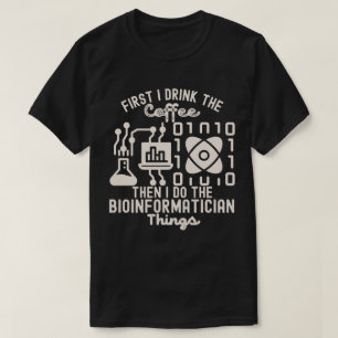 Camiseta Ditos de Bioinformática, Amantes da Bioinformática