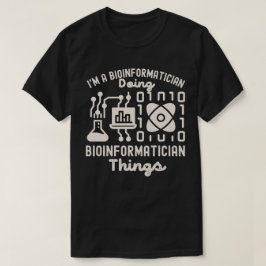 Camiseta Ditos de Bioinformática, Phd em Bioinformática4