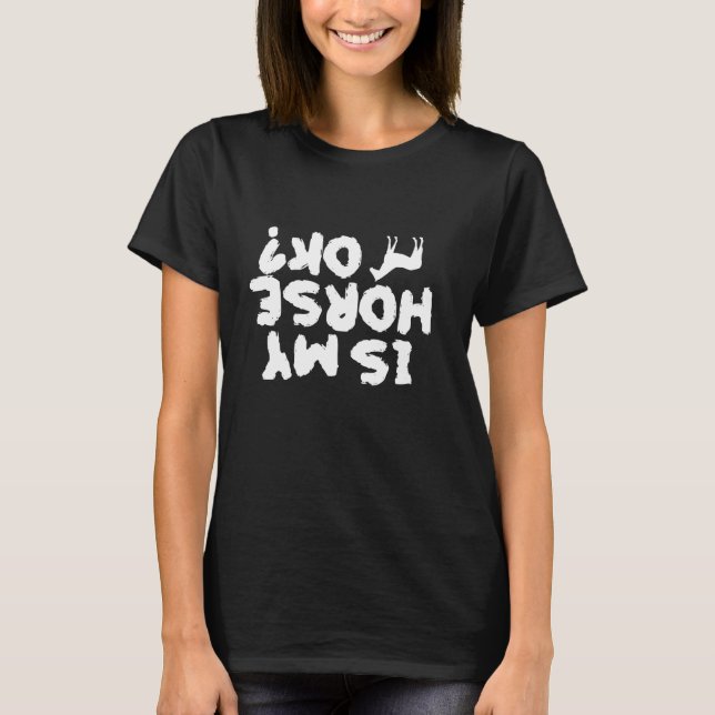 Camiseta Ditos de Cavaleiro Ditos Divertidos Cavalier Caval (Frente)