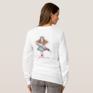 Camiseta Ditos de enfermeiros - A enfermagem é amor em ação