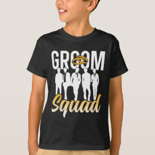 Camiseta Ditos de festa da equipe do noivo solteirão casame