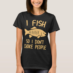 Camiseta Ditos de Introvertido para Ser Pescado Antissocial