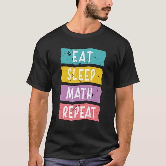 Camiseta Ditos De Professora De Matemática Para Homens Amig (Frente)