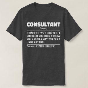 Camiseta Ditos dos funcionários do Mais velho de consultori
