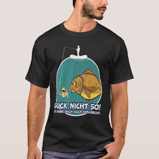Camiseta Ditos engraçados de pescadores Meme de pesca Petri (Frente)