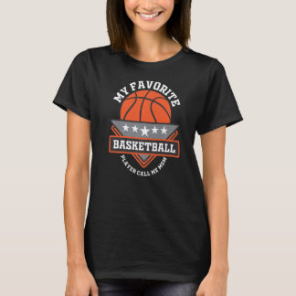 Camiseta Ditos Para O Basquete Para Mulheres Amigas Familia