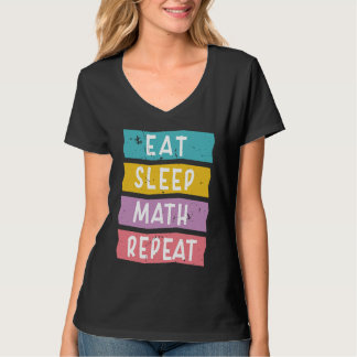 Camiseta Ditos para professor de matemática para homens mul