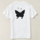 Camiseta Diva Butterfly (Verso do Design)