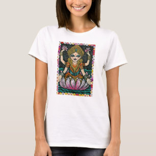 Camiseta Diva da "menina de Shiva ioga "
