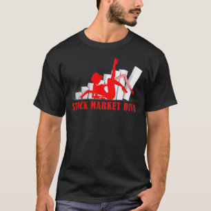 Camiseta Diva de Mercado de Ações Comerciais no Dia do Para