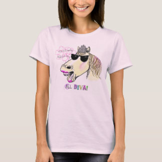 Camiseta Diva do cavalo