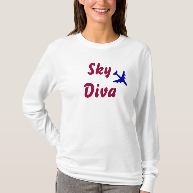 Camiseta Diva do céu (Frente)