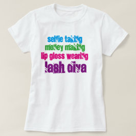 Camiseta Diva do chicote do rímel